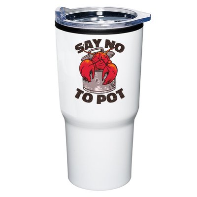 Say No To Pot Funny Tumbler