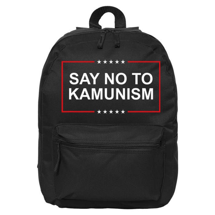 Say No To Kamunism 16 in Basic Backpack