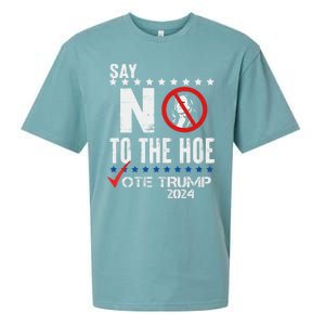 Say No To The Hoe Vote Trump Sueded Cloud Jersey T-Shirt