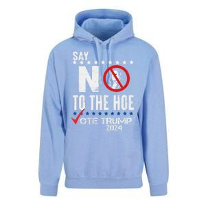 Say No To The Hoe Vote Trump Unisex Surf Hoodie