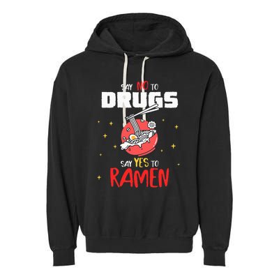 Say No To Drugs Say Yes To Ra Drug Red Ribbon Week Garment-Dyed Fleece Hoodie