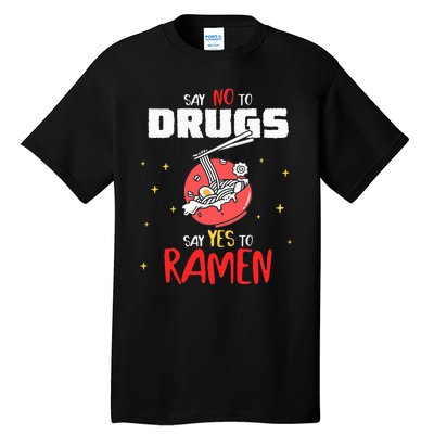 Say No To Drugs Say Yes To Ra Drug Red Ribbon Week Tall T-Shirt