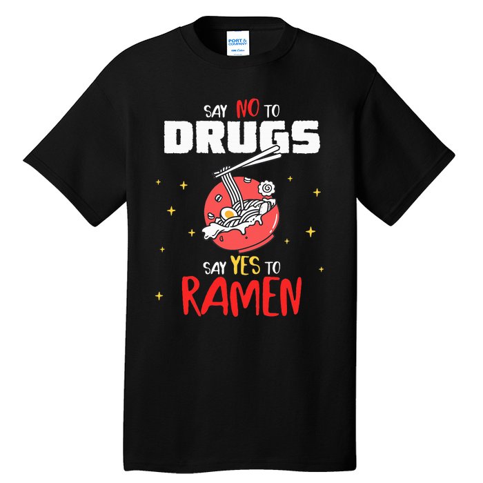 Say No To Drugs Say Yes To Ra Drug Red Ribbon Week Tall T-Shirt