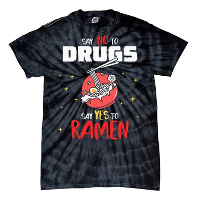 Say No To Drugs Say Yes To Ra Drug Red Ribbon Week Tie-Dye T-Shirt