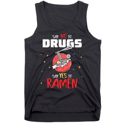 Say No To Drugs Say Yes To Ra Drug Red Ribbon Week Tank Top