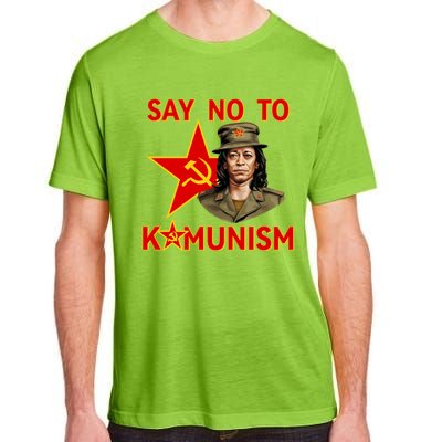 Say No To Kamunism Kamunist Funny Election 2024 Anti Kamala Adult ChromaSoft Performance T-Shirt