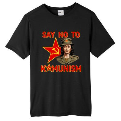 Say No To Kamunism Kamunist Funny Election 2024 Anti Kamala Tall Fusion ChromaSoft Performance T-Shirt