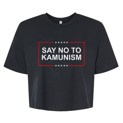 Say No To Kamunism Bella+Canvas Jersey Crop Tee