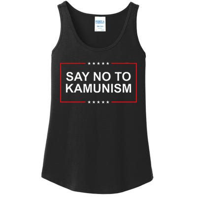 Say No To Kamunism Ladies Essential Tank