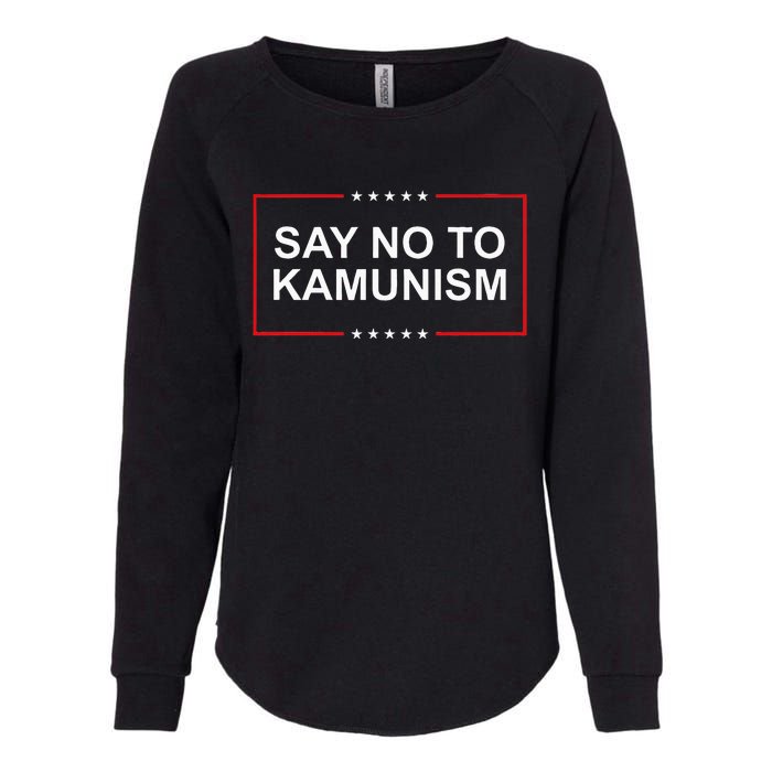 Say No To Kamunism Womens California Wash Sweatshirt