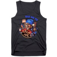 Say No To Sleep Joe, Funny AntiBiden Tank Top