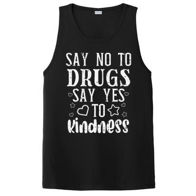 Say No To Yes To Kindness Red Ribbon Week Awareness PosiCharge Competitor Tank