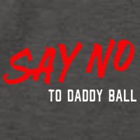 Say No To Daddy Ball Vector Backpack