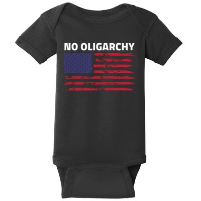 Say No To Oligarchy USA US American Mens Womens  Baby Bodysuit