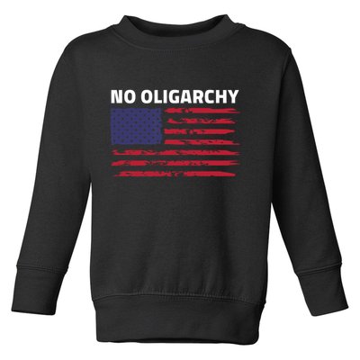 Say No To Oligarchy USA US American Mens Womens  Toddler Sweatshirt