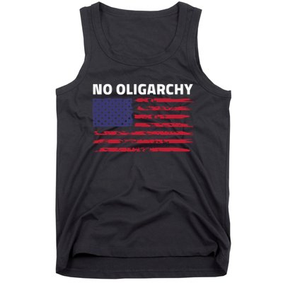 Say No To Oligarchy USA US American Mens Womens  Tank Top