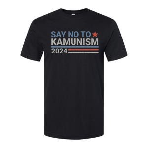 Say No To Kamunism Kamala Vote Trump Vance Softstyle CVC T-Shirt