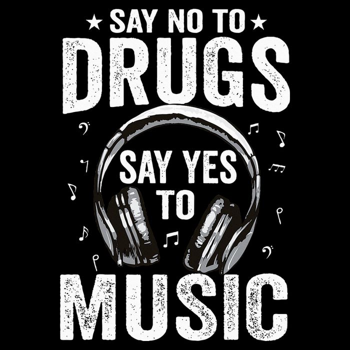 Say No To Drugs Say Yes To music Anti drug Red Ribbon Week City Backpack