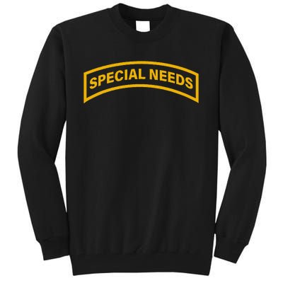 Special Needs Tab Tall Sweatshirt