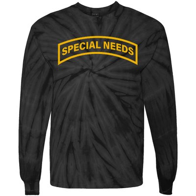 Special Needs Tab Tie-Dye Long Sleeve Shirt