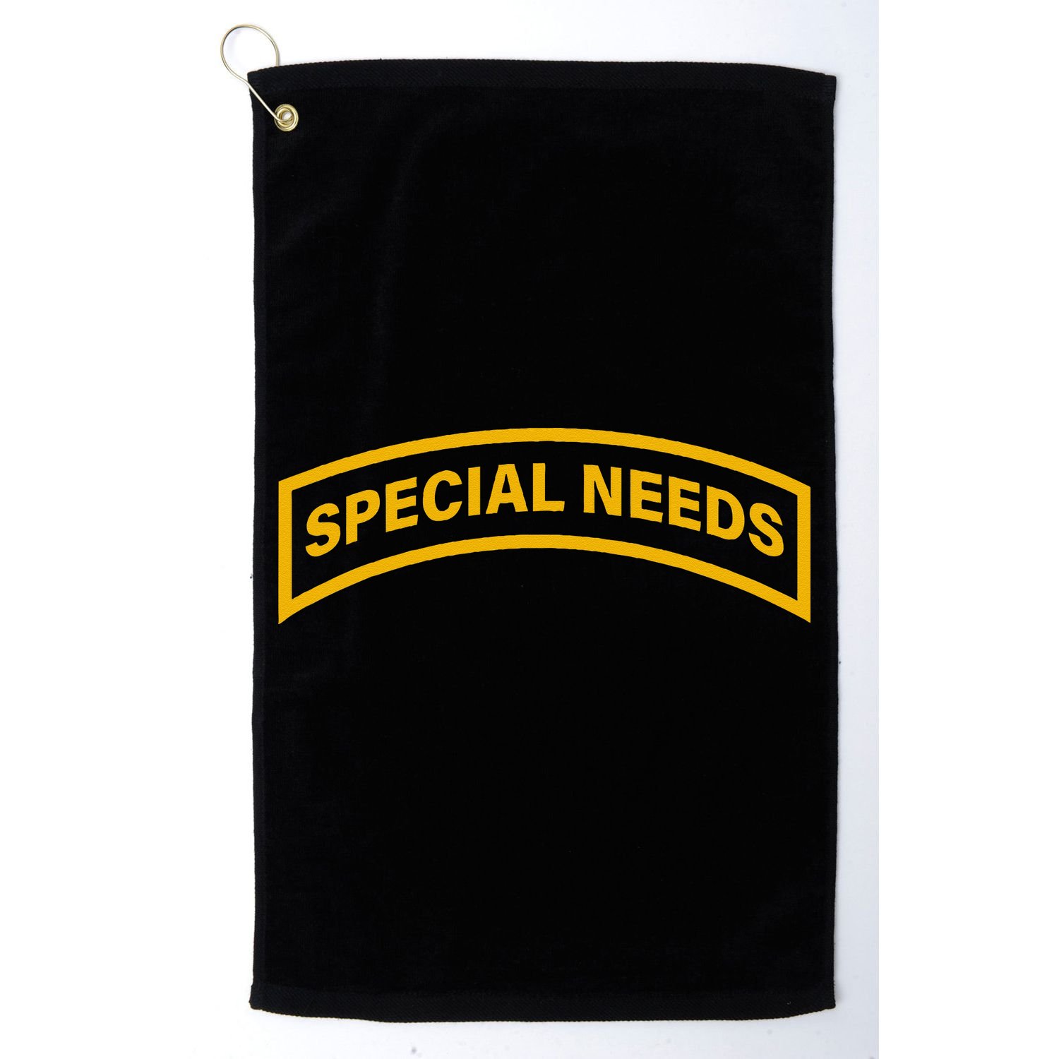 Special Needs Tab Golf Towel