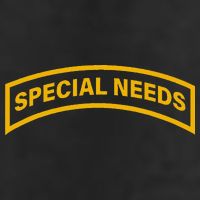 Special Needs Tab Golf Towel