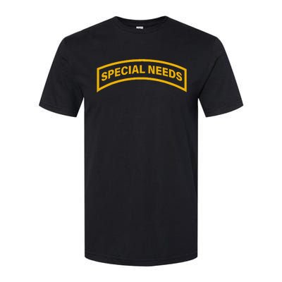 Special Needs Tab Softstyle CVC T-Shirt