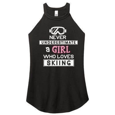 Skiing  Never Underestimate A Ski  Women’s Perfect Tri Rocker Tank