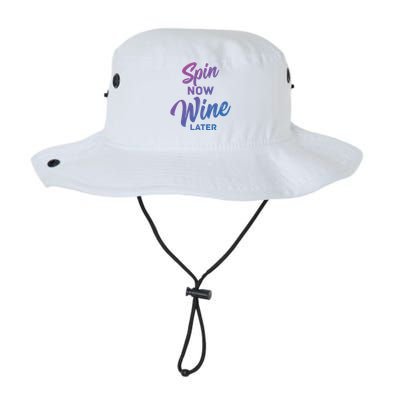 Spin Now Wine Later Spinning Cycling Workout Gift Legacy Cool Fit Booney Bucket Hat