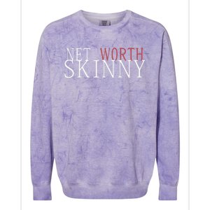 Skinny Net Worth Coffee Meets Bagel Colorblast Crewneck Sweatshirt