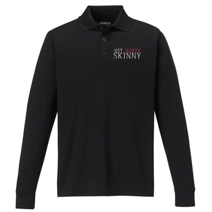 Skinny Net Worth Coffee Meets Bagel Performance Long Sleeve Polo