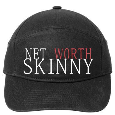 Skinny Net Worth Coffee Meets Bagel 7-Panel Snapback Hat