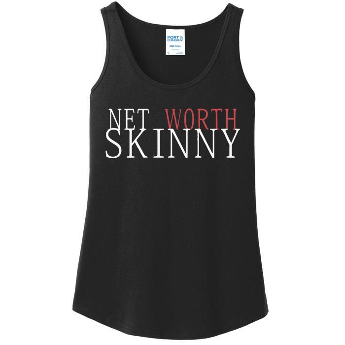 Skinny Net Worth Coffee Meets Bagel Ladies Essential Tank