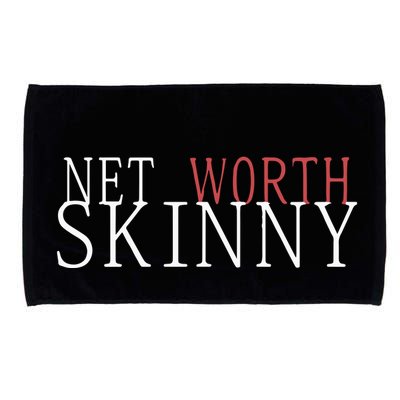 Skinny Net Worth Coffee Meets Bagel Microfiber Hand Towel