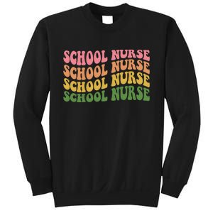 School Nurse Word Mashup Sweatshirt