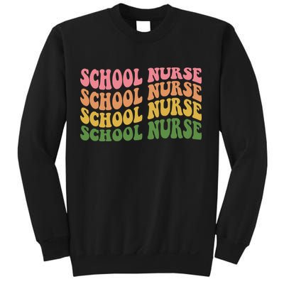 School Nurse Word Mashup Sweatshirt