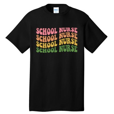 School Nurse Word Mashup Tall T-Shirt