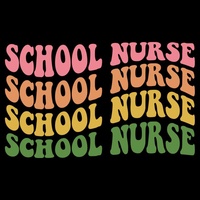 School Nurse Word Mashup Tall T-Shirt