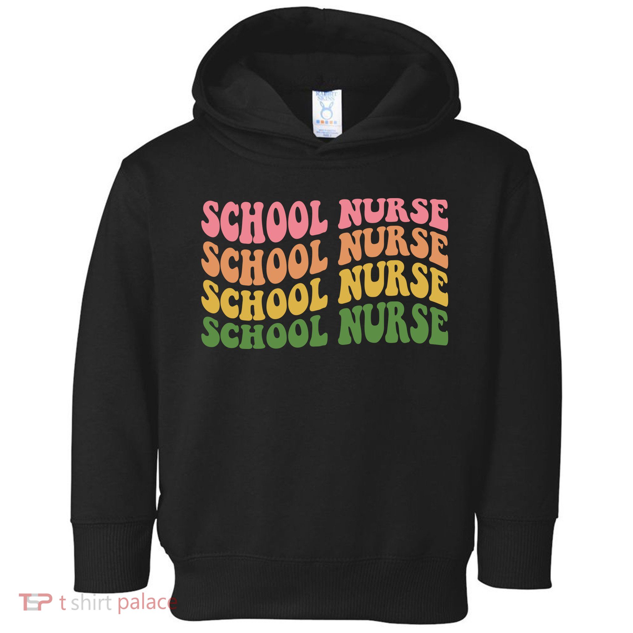 School Nurse Word Mashup Toddler Hoodie