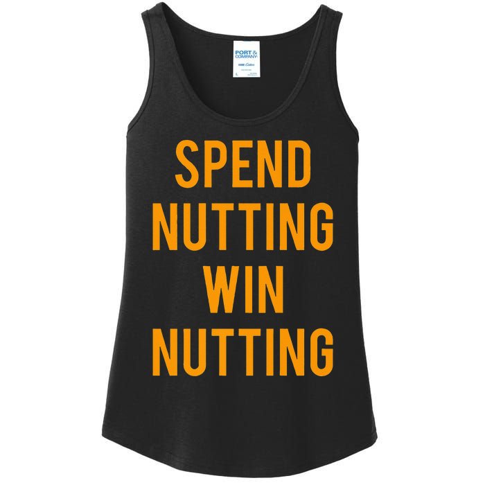 Spend Nutting Win Nutting Next Match Supporter Ladies Essential Tank