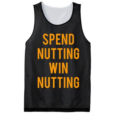 Spend Nutting Win Nutting Next Match Supporter Mesh Reversible Basketball Jersey Tank