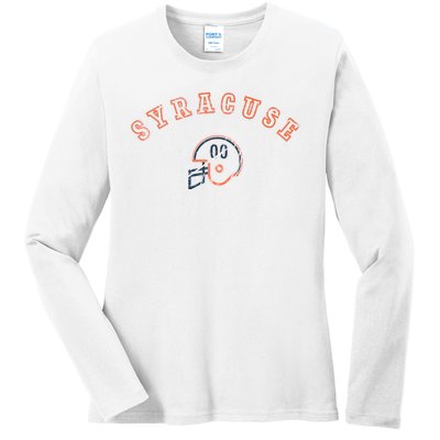 Syracuse, New York Ladies Long Sleeve Shirt