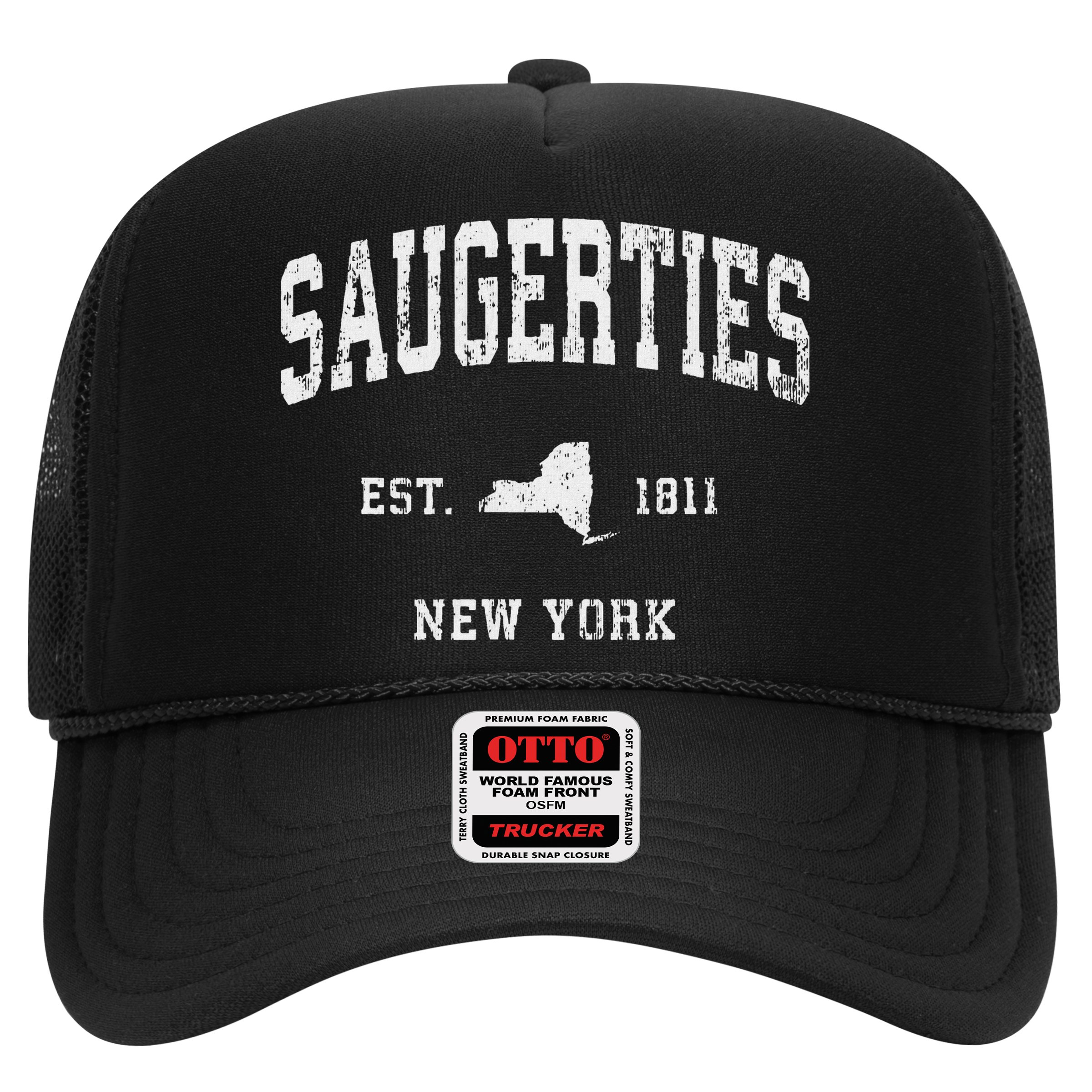 Saugerties New York Ny Vintage Athletic Sports Design Hat