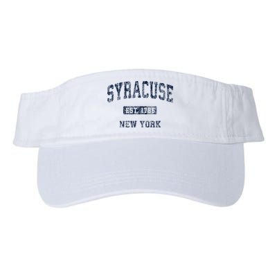 Syracuse New York Ny Vintage Athletic Sports Visor