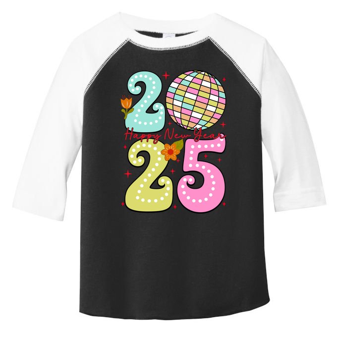 S New YearS Eve Party Welcome 2025 Cute Gift Toddler Fine Jersey T-Shirt