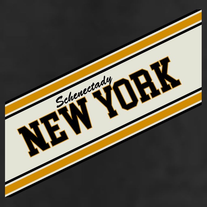 Schenectady New York Varsity Logo Cool Comfort Performance Bucket Hat