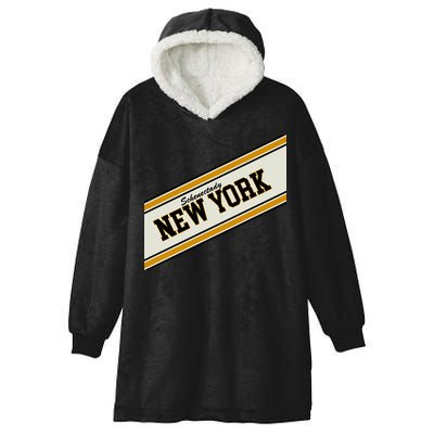 Schenectady New York Varsity Logo Hooded Wearable Blanket