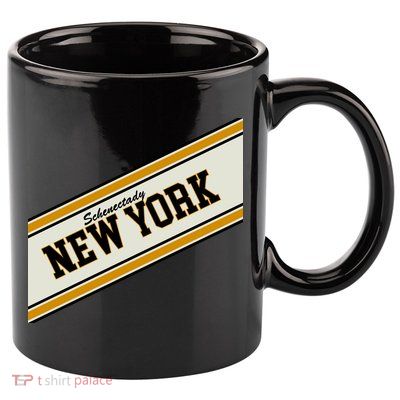Schenectady New York Varsity Logo 11oz C Handle Ceramic Mug