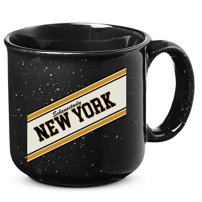 Schenectady New York Varsity Logo 15oz Campfire Ceramic Mug