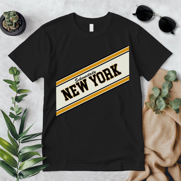 Schenectady New York Varsity Logo Premium T-Shirt